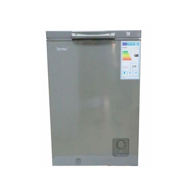 Smartec 130 Liters Deep Chest Freezer – Gray