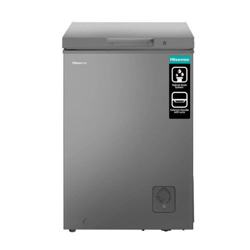 Hisense 130Litres FC-13DT4ST Chest Freezer - Grey