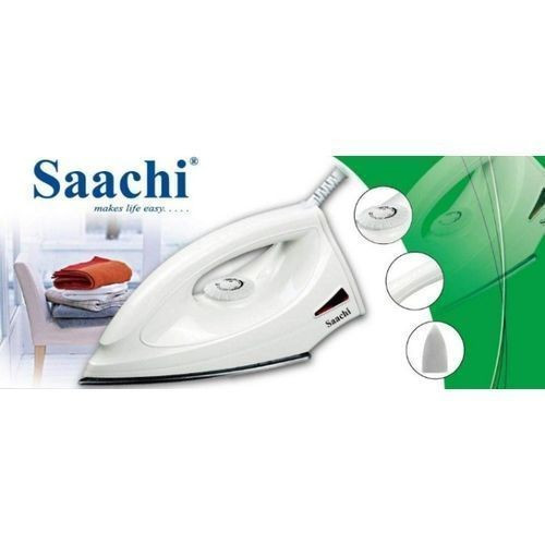 Saachi Dry Iron Box - White