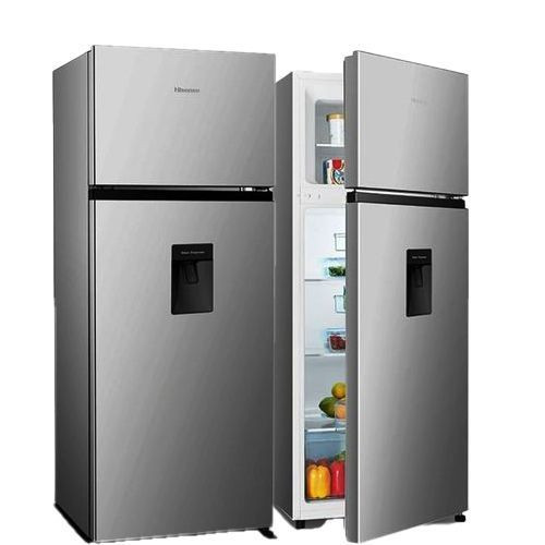 Hisense 270 Liters Double Door Defrost Refrigerator With Dispenser RD-27DR - Silver