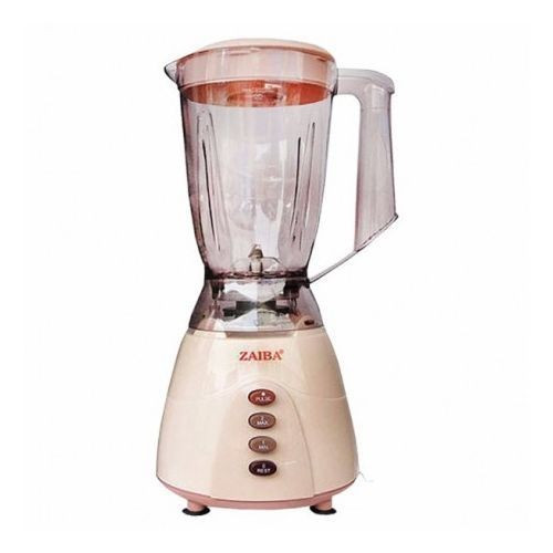 Zaiba 2 In 1 Blender, 1.5 Litres - Cream