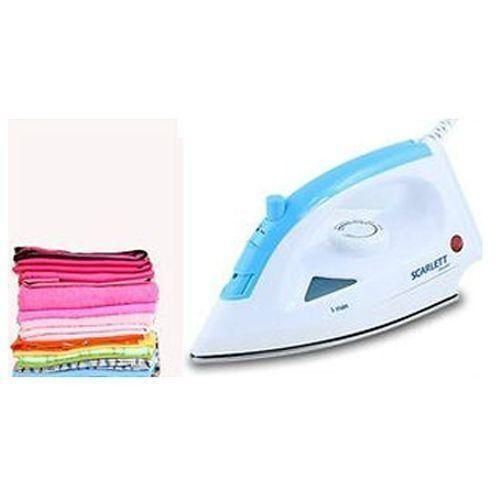 Flat Iron Scarlet Steam & Dry  - White,Blue