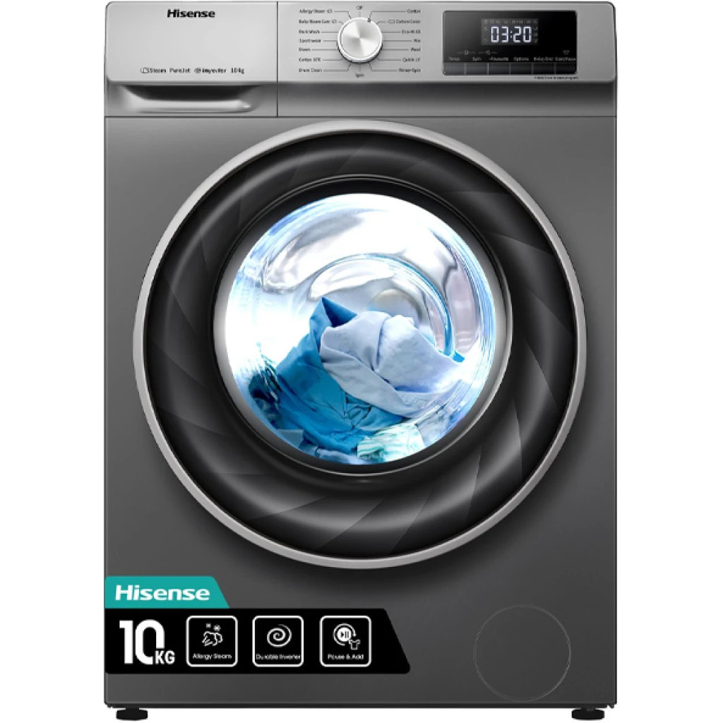 Hisense washing machine 10kg Front loader