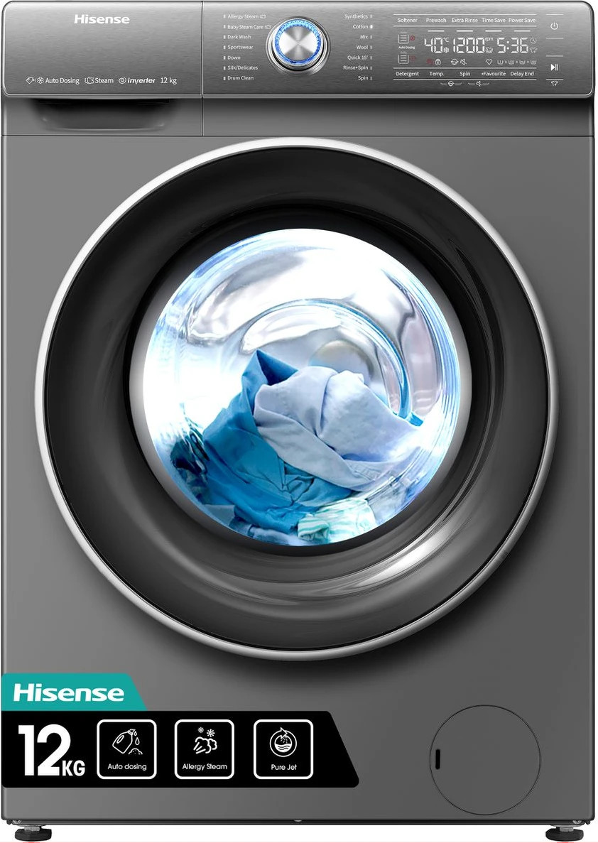 Hisense washing machine 12kg Front loader