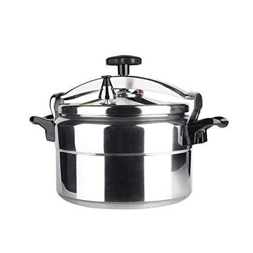 Heavy Gauge Explosion Proof Pressure Cooker - Silver