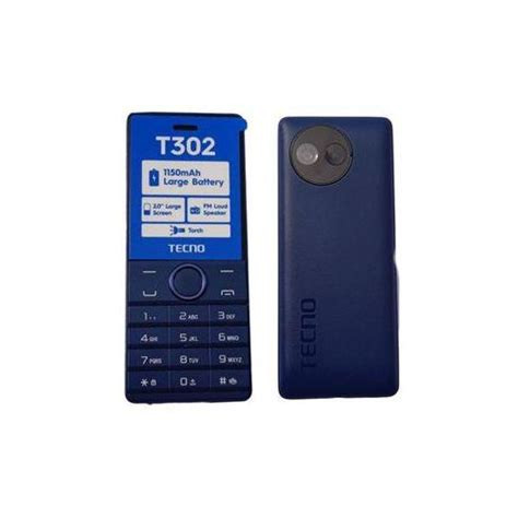 Tecno T302 Dual Sim, FM Loud Speaker, 1150mAh Batter y- Black