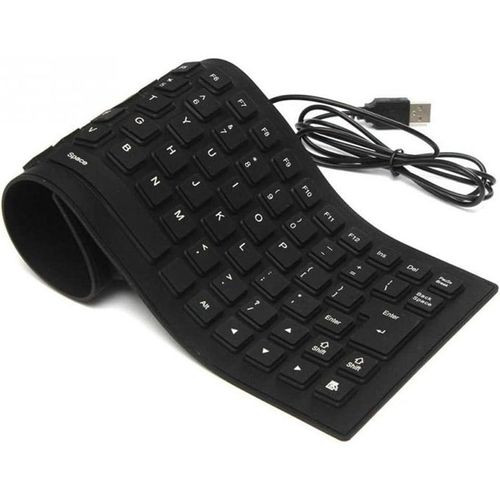 Flexible or Foldable wired Keyboard