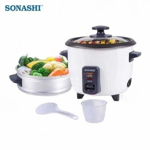 Rice Cooker With Steamer 2.8L -SRC-328- White