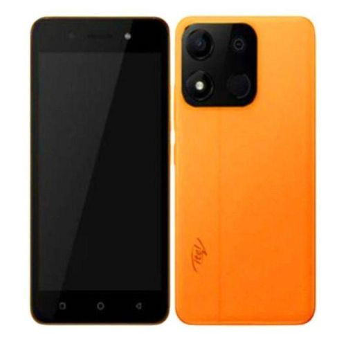 Itel A18s - 32GB, 2GB RAM, 5.0", Face Unlock, Quad-Core Mobile Processor, 2400mAh-BLACK &ORANGE