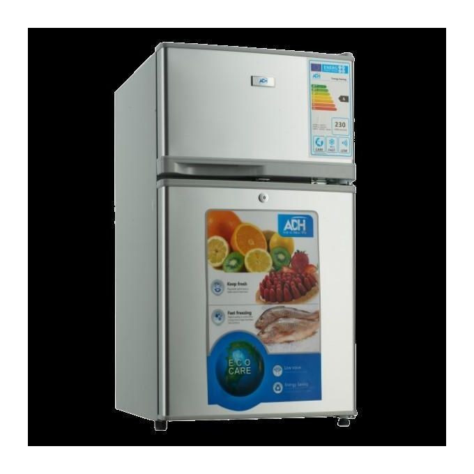 ADH 98 Liters Double Door Refrigerator Fast Cooling Fridge With Deep Freezing Compartment At The Top-Multicolours