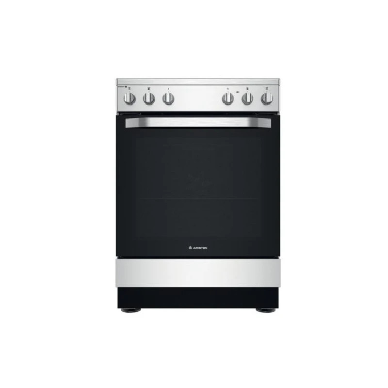 ARISTON cooker 60/60cms Stainless Steel - Full Electric - AS67E4KHX
