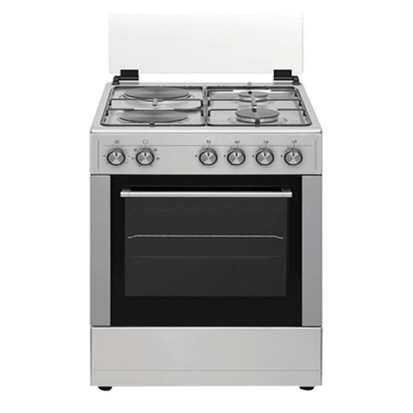 VENUS Cooker 50 cms Stainless Steel Work top, 2 Gas Burners 2 Electric Plate Electric Oven - VC5522