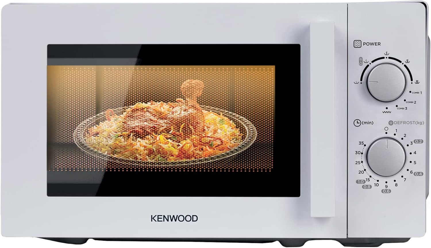 Kenwood Microwave Oven 20 Ltr with Grill-Semi - MWM21WH