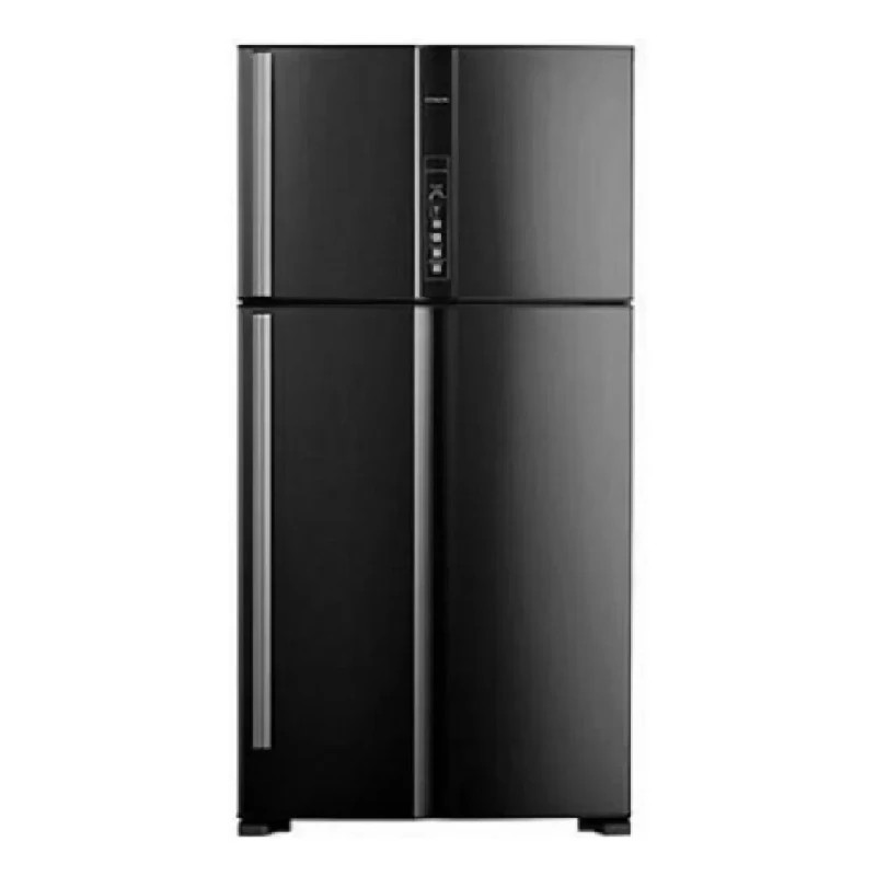 Hitachi Fridge 700 LITERS Inv Compressor, RV860PUN1KBBK - BRILLIANT BLACK