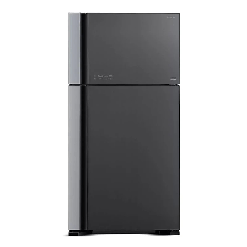 Hitachi Fridge 550L Net Inverter Compressor, RVG800PUN7GGR - GLASS GREY