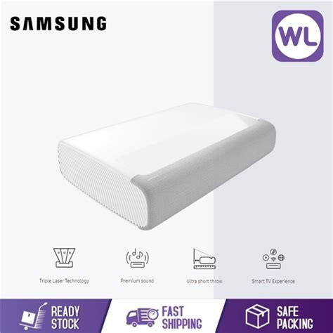 Samsung Projectors UPTO 130" PREMIERE 4K, TRIPLE LASER, 2800 LUMENS, WHITE SP-LSP9TKA