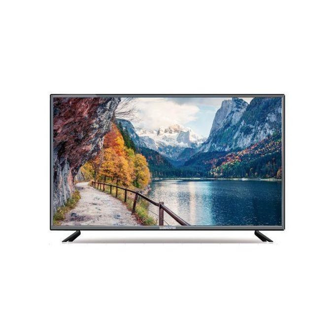 Global Star 40 Inch DVB-T2 Genuine And Original LED TV - Black