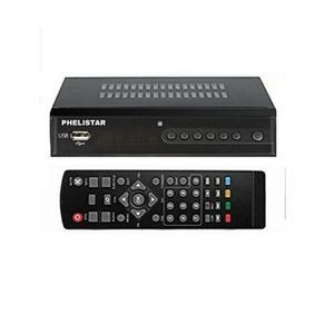 Phelistar Free To Air Digital Decoder --Black.