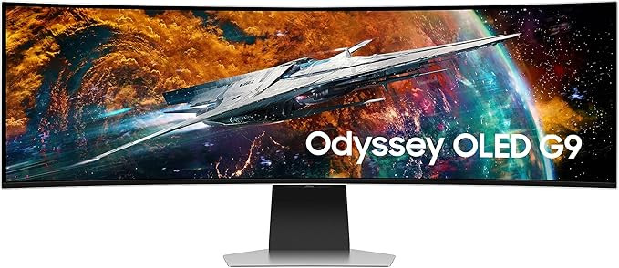 Samsung Monitor 49" G9 ODDYSSEY, SMART MONITOR, CURVED LS49CG954EMXUE