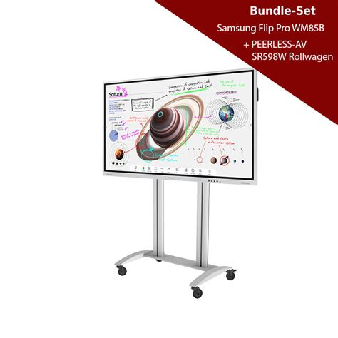 Samsung Interactive 85" Flip Pro Interactive Display WM85B