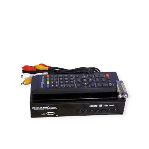 Phelistar Free To Air Digital Decoder - Black
