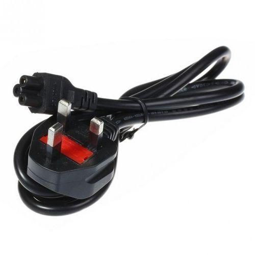 Laptop Notebook Adapter Flower Power Cable With Fuse - Black