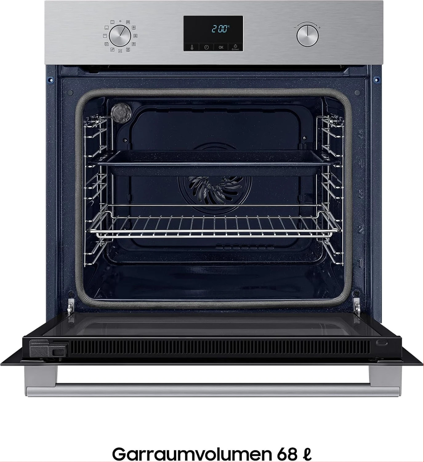 Samsung Built-In Oven 60CM, BUILT-IN OVEN, PYROLYTIC CLEANING, STAINLESS STEEL NV68A1170BS