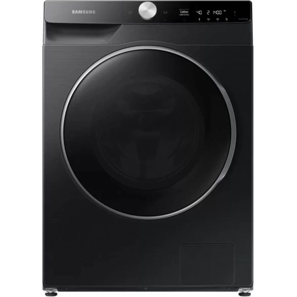 samsung F/L Washing Machine Bubble Wash - AI Wash - Front Load - Black - 12kg WW12BB944DGM
