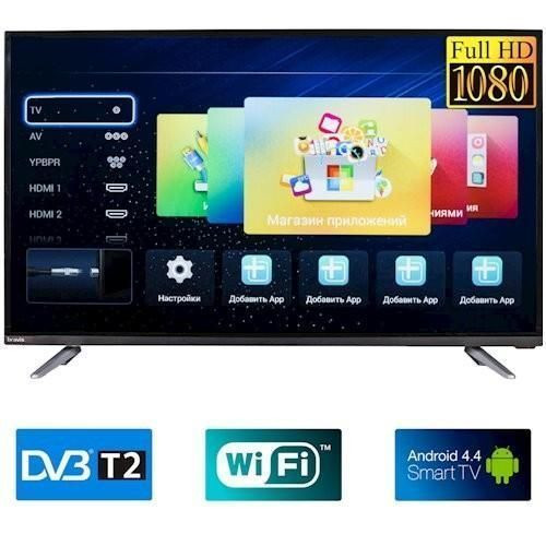 Solstar 43" SMART HD Ready LED Digital TV - Black