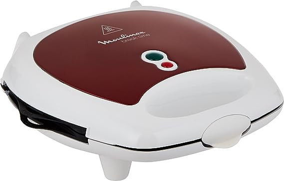 Moulinex Sandwich Maker 2 slice - 3in1 SANDWICH GRILL PANINI/waffle - SW612543