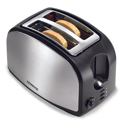Kenwood 2 Slot Toaster- Inox with Defrost Function - TCM01.A0BK