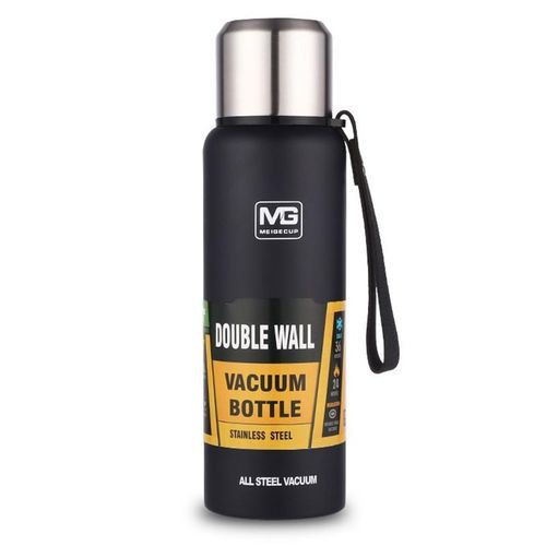 750ml Portable Stainless Steel Vacuum Flask Cup Thermo Bottle-Black Jk Imaging