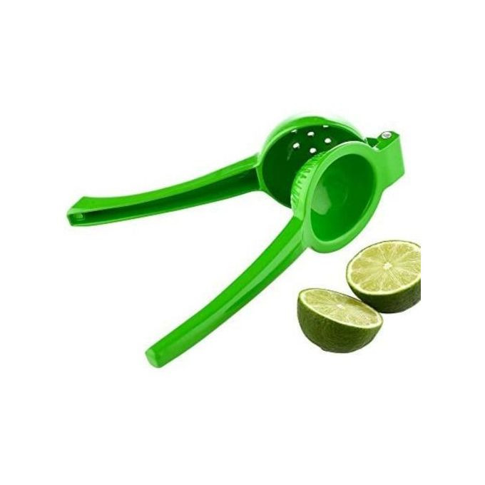 Plastic Manual Double Layer Lemon Squeezer -Green Other