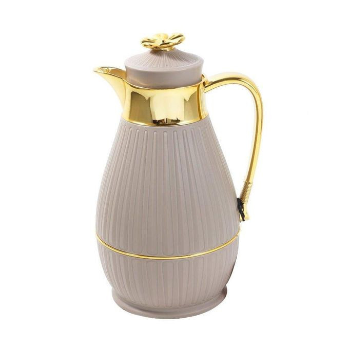 1 Piece Of 1 Litre Carafe Insulated Vacuum Flask for Hot & Cold Liquid Double Wall Thermal Carafe Coffee Thermos Travel, Hiking, Camping Tea Container