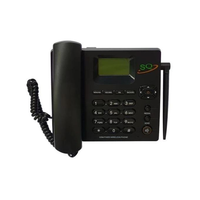 Mobile LS-960 Dual Sim Gsm Wireless Landline Desktop Phone- Multicolor SQ