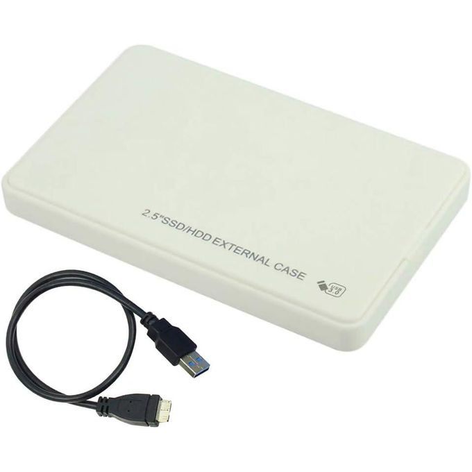 HDD Enclosure, 2.5 inch SATA USB 3.0 HDD Hard Drive External Enclosure SSD Disk Box Caddy, Mobile Laptop Hard Disk Case Box HDD SSD Case Sata to Hard Drive Box Enclosure Adapter 5Gbps -Multicolor