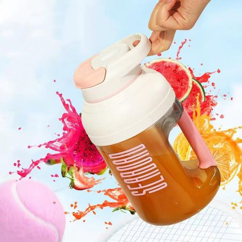 Seabroad 1.5L Portable Blender Juicing Bucket Rechargeable Battery Smart Safety Sensor 30 Seconds Quick Blending Welding Water Cup Portable Sports fruit Juice Mug Electric Juicer Mixer- Multicolor