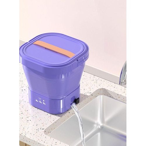 10L 20W PORTABLE FOLDABLE MINI WASHING MACHINE & DRYER WITH A TOUCH CONTROL