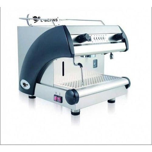 Office Restuarant Fancy Commercial Professional Electric Automatic Steam Cappuccino Espresso Coffee Maker Machine- Silver