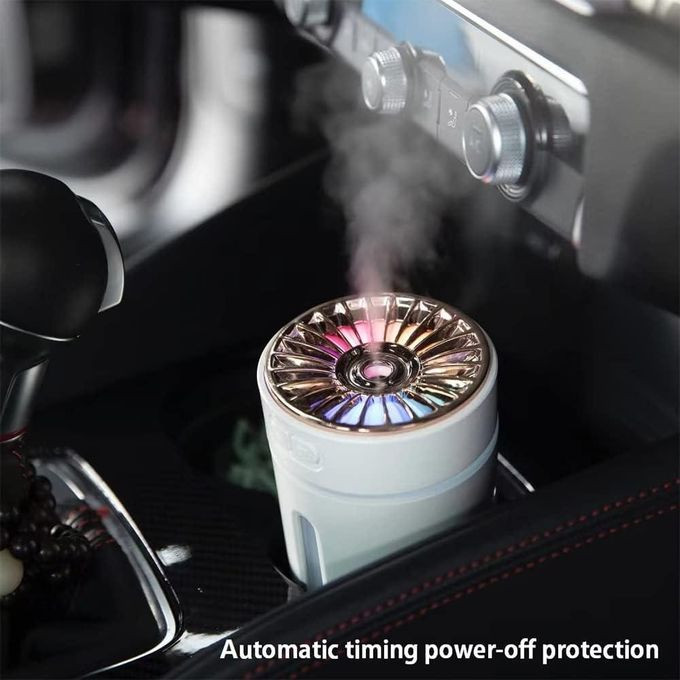 Portable Mug Humidifier with LED Night Light for The Office Bedroom Cordless Humidifiers Air Humidifier for Baby Cool Mist with Night Light Waterless Auto-Off 300ml