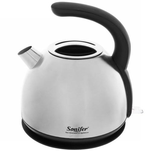 Stainless Steel Electric Kettle 1.7L, Classic Design Cordless Fast Water Boiler with Boil Dry Protection Sonifer