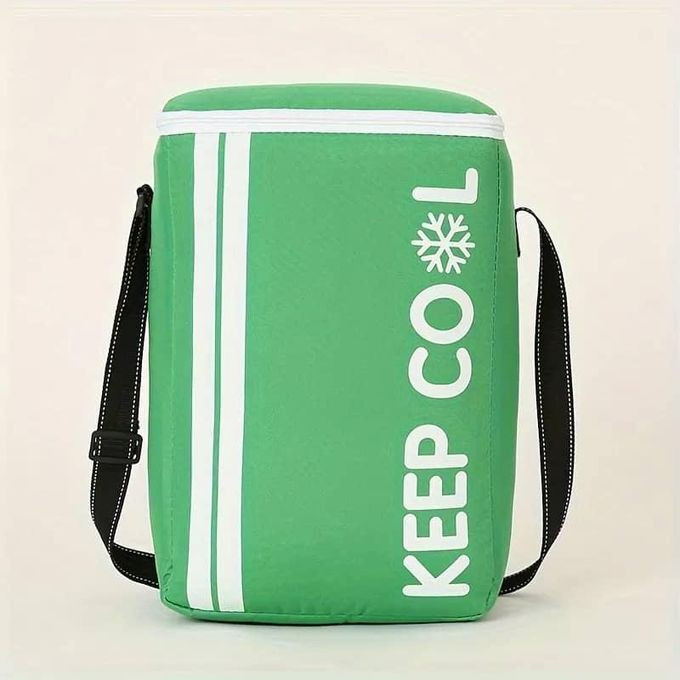 15L Portable Thermal Insulated Travel Basket Cooler Bag For Lunch Picnic Camping Beach Tour Tote Carrier Bag -Multicolor