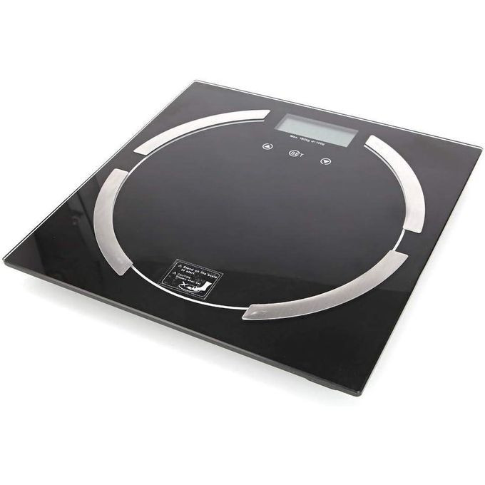 Wireless Smart Scale BMI Digital Personal Bathroom Body Fat Weighing Scale Promotion 8 Electrodes Precision Electronic Bathroom Human Body Floor Scale, Portable Body Health Bathroom Balance Max 180kg- Multicolor