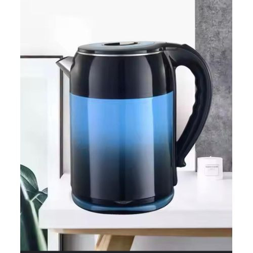 4 Litre Two Layers Electric Kettle SUS304 or SUS201 Teapot Seamless Big Flask Appliance Tea Kettle Water Bolier- Multicolor Hoffmans