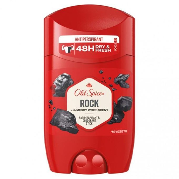 Old Spice Rock Antiperspirant And Deodorant Stick For Men 50ml