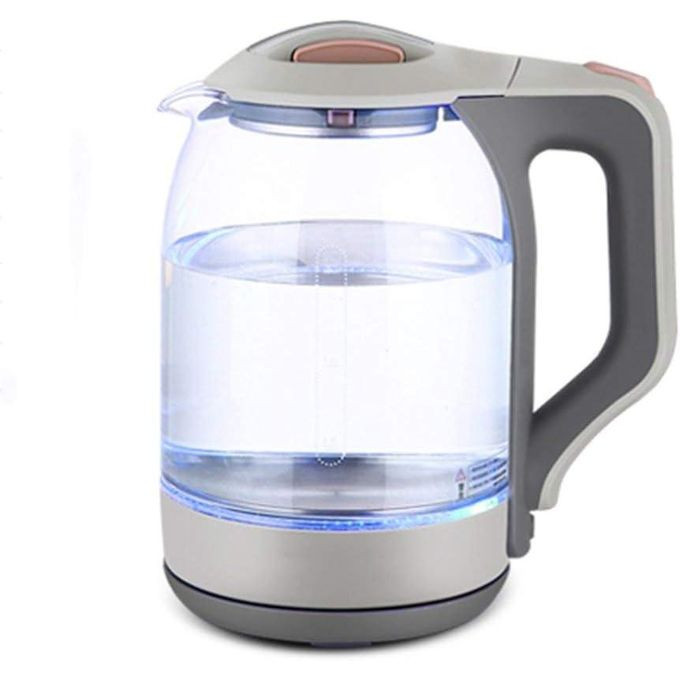 1.8L High Borosilicate Glass Double Ti-Hot Separable Base Automatic Paw Cordless Electric Kettle -Multicolor Boxiya