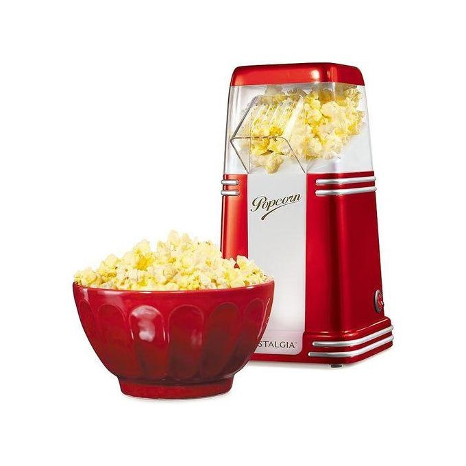 Fast Porpcorn Maker For Making Healthy Porpcorn -Red Electro Master