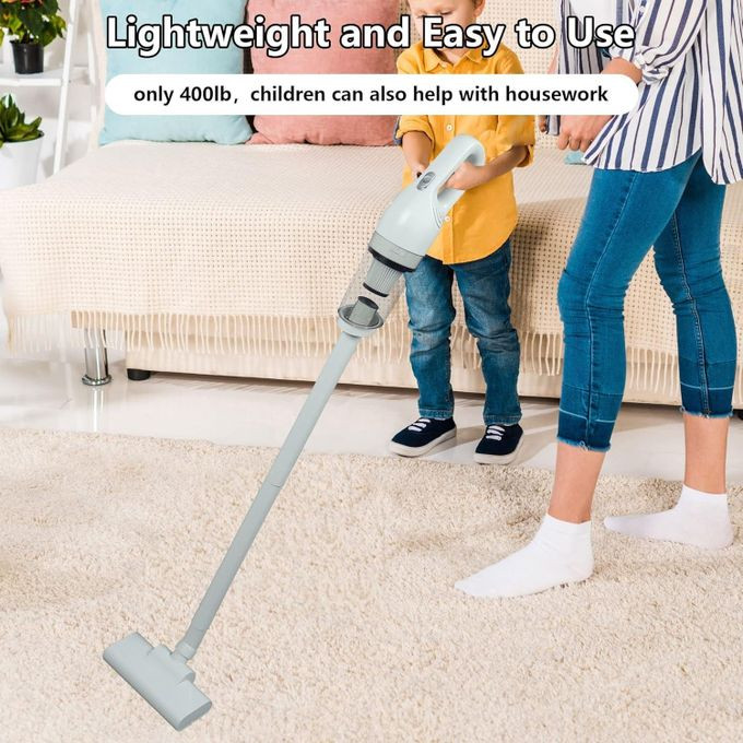 Upright vacuums 15000Pa Powerful 6 in 1 Handheld Vacuum Cleaner Cordless with Long Extension Tube can as Stick Vacuum Cleaner USB Rechargeable Battery Car Vacuum Cleaner With Strong Suction Power and Extended Hose for Car Stairs Sofa -Multicolor
