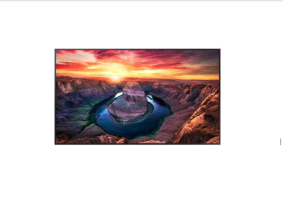 Samsung Signage 75" 4K UHD, SMART DIGITAL SIGNAGE QM75B