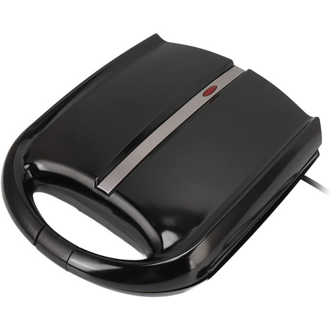 4 Slice 1200W Electric Large Sandwich Maker Machine Grill Plate Kitchen Breakfast Maker Non-stick Coating Plate For Restaurants Gift -Black